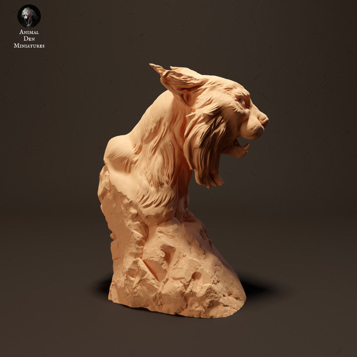 Iberian Lynx Bust