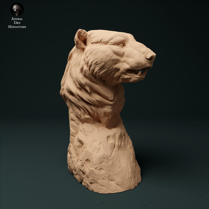 Polar Bear Bust