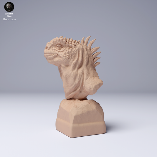 Marine Iguana Bust