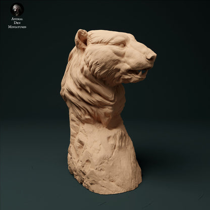 Polar Bear Bust