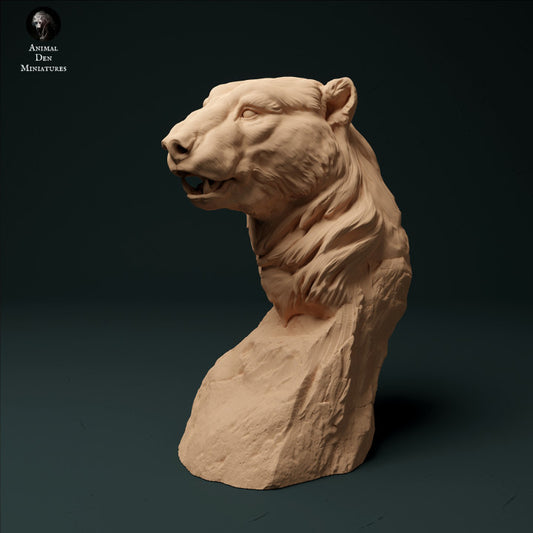 Polar Bear Bust